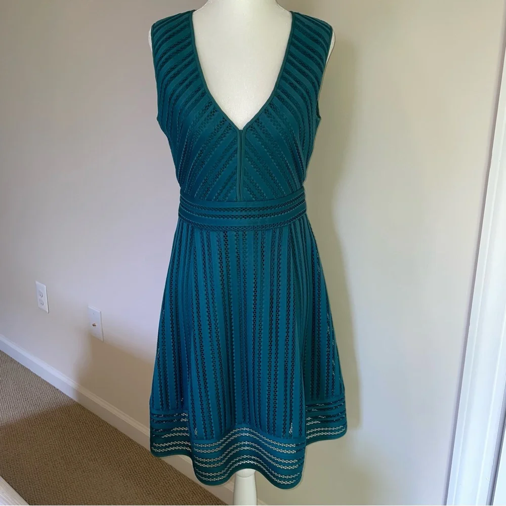 J.Crew Striped Eyelet Dress - Picture 4 of 9